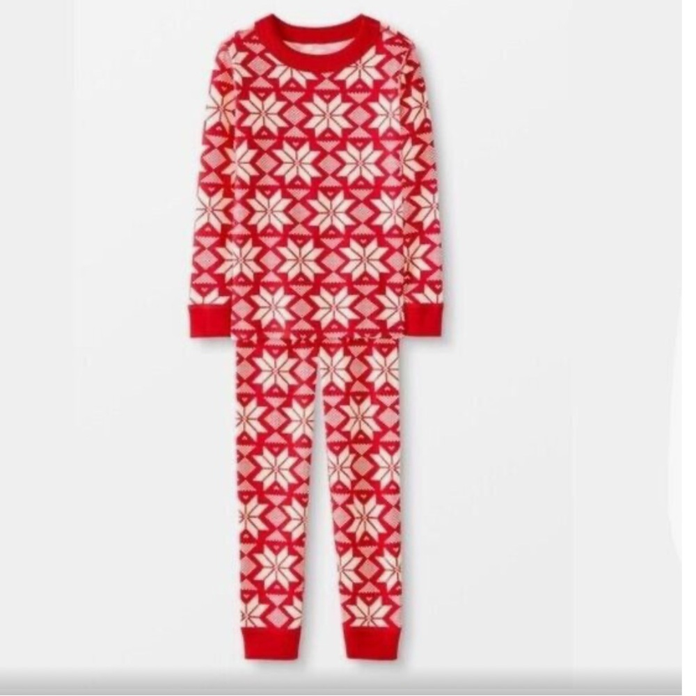 NWT Hanna Andersson Holiday Pajamas Christmas Snowflake Sz3. Perfect condition.